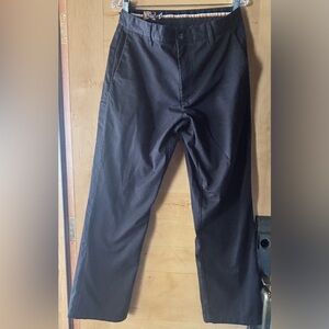 Volcom Vintage Men's Black Straight-Leg Pants